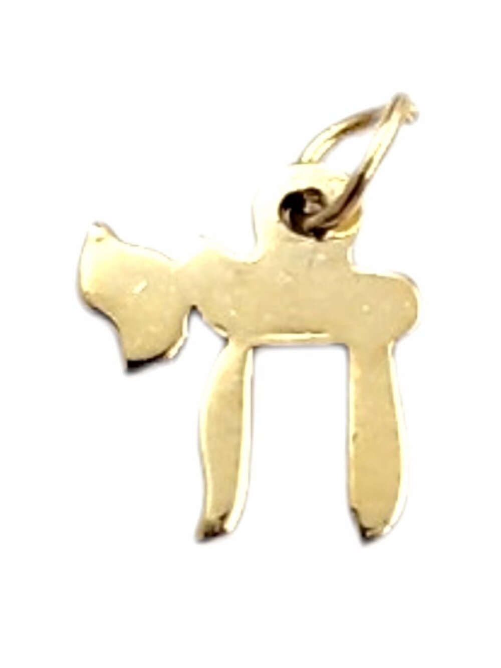 14K Yellow Gold Tiny Chai Charm #24376